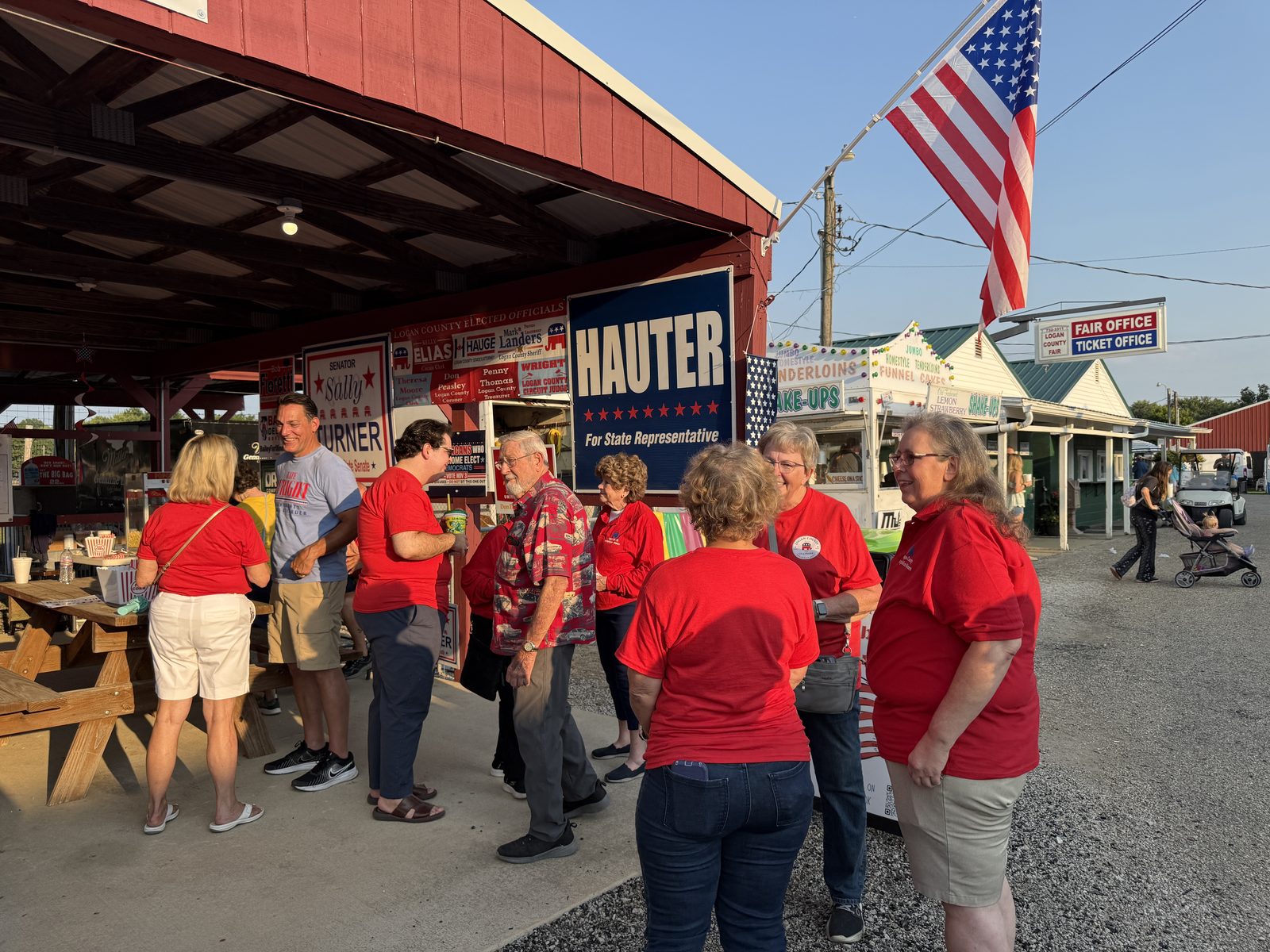 At the Logan County Fair